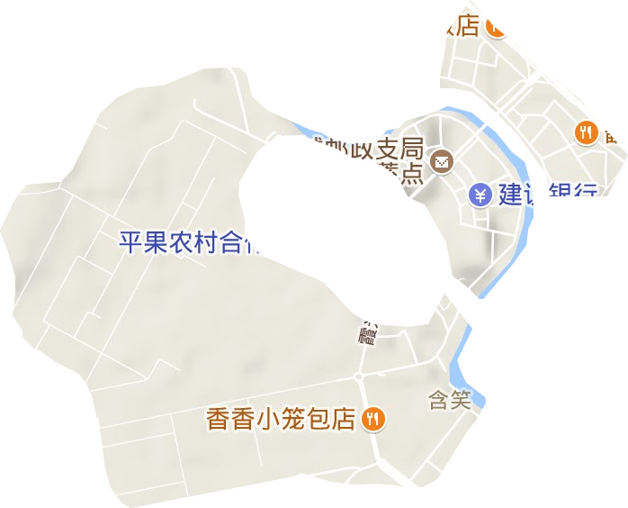 平果鋁地形圖