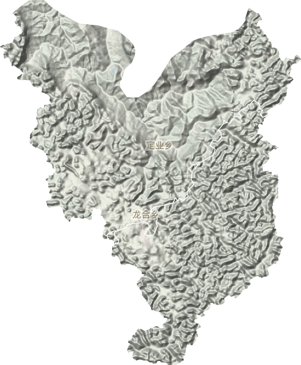 龍合鄉地形圖
