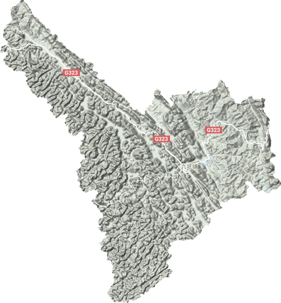 九圩鎮地形圖