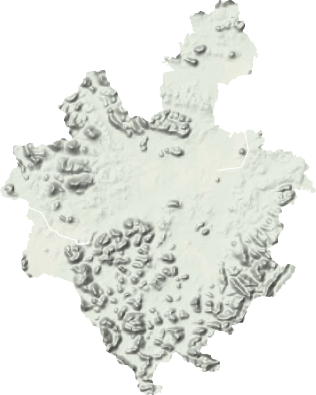 北山鎮地形圖