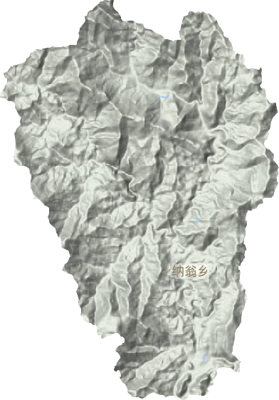 納翁鄉(xiāng)地形圖