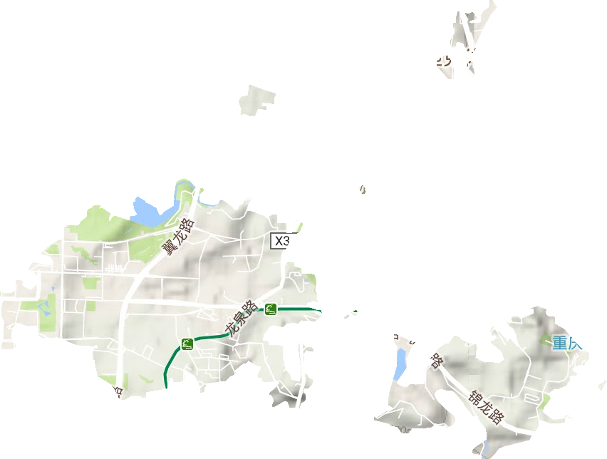 九龍鎮地形圖