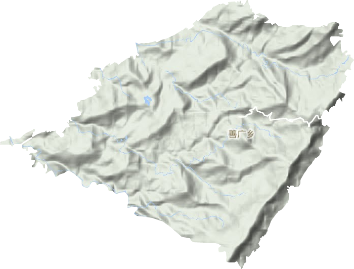 善廣鄉地形圖