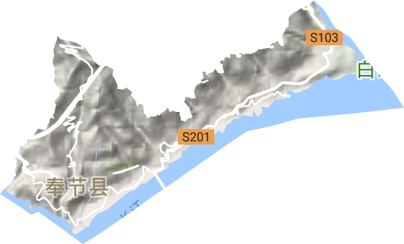 永安鎮(zhèn)地形圖