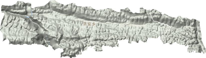 平安鄉(xiāng)地形圖