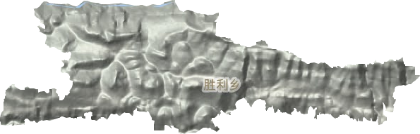 勝利鄉地形圖
