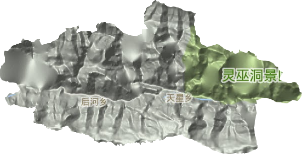 天星鄉(xiāng)地形圖