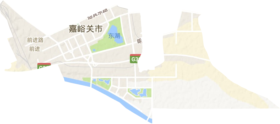 鏡鐵區地形圖