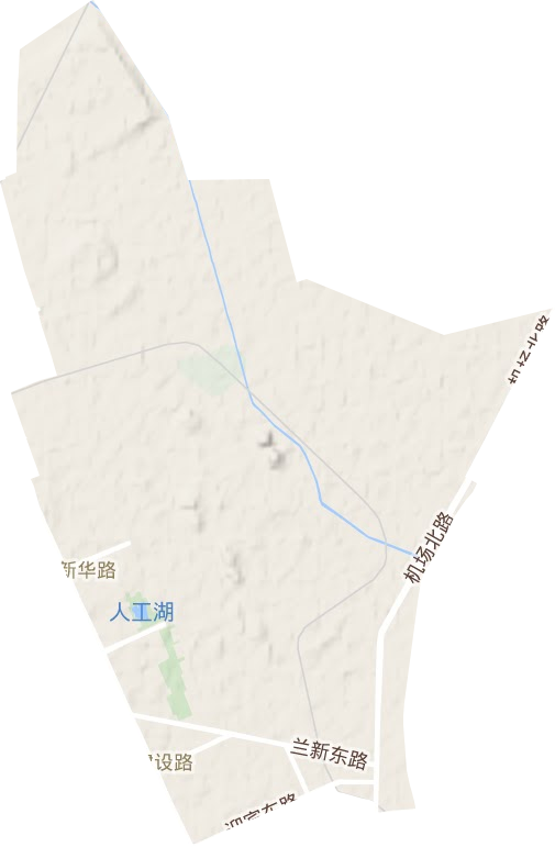 長城區地形圖