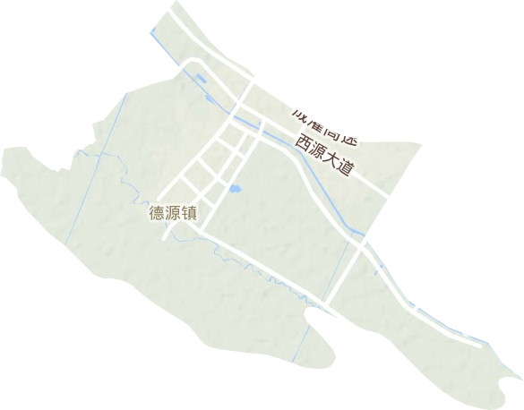 德源鎮地形圖