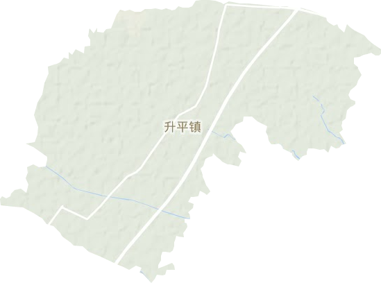 升平鎮地形圖