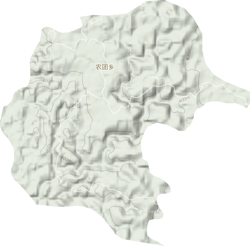 農(nóng)團鄉(xiāng)地形圖