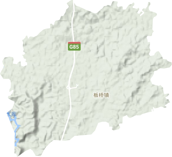 板橋鎮地形圖
