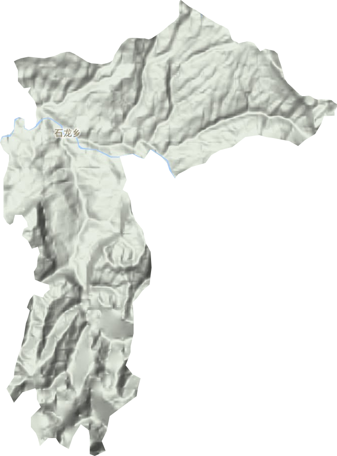 石龍鄉地形圖