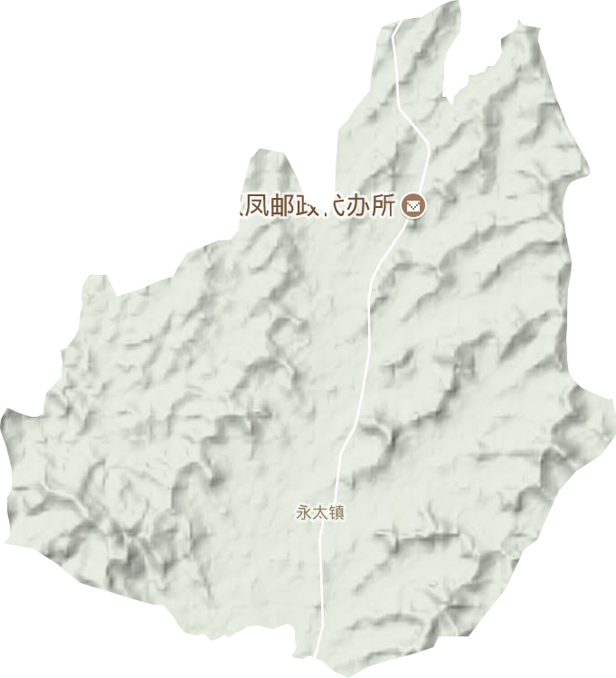 永太鎮地形圖