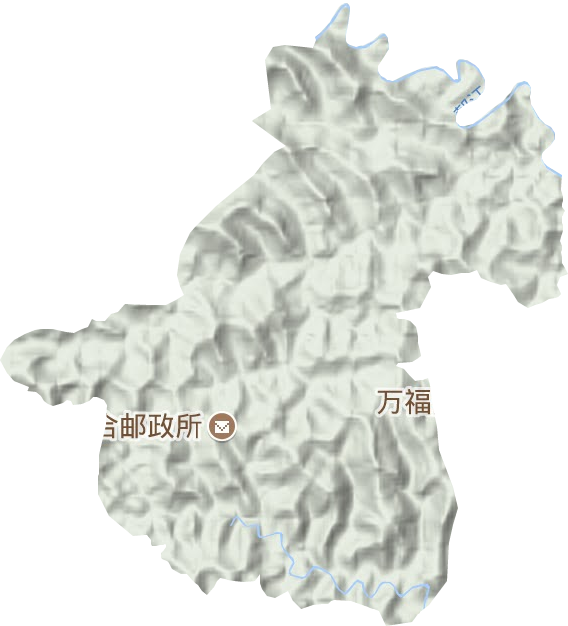 聯合鎮地形圖