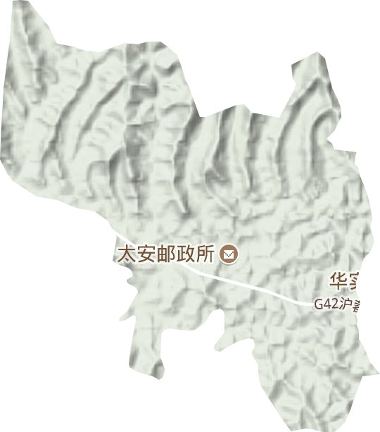 太安鎮地形圖