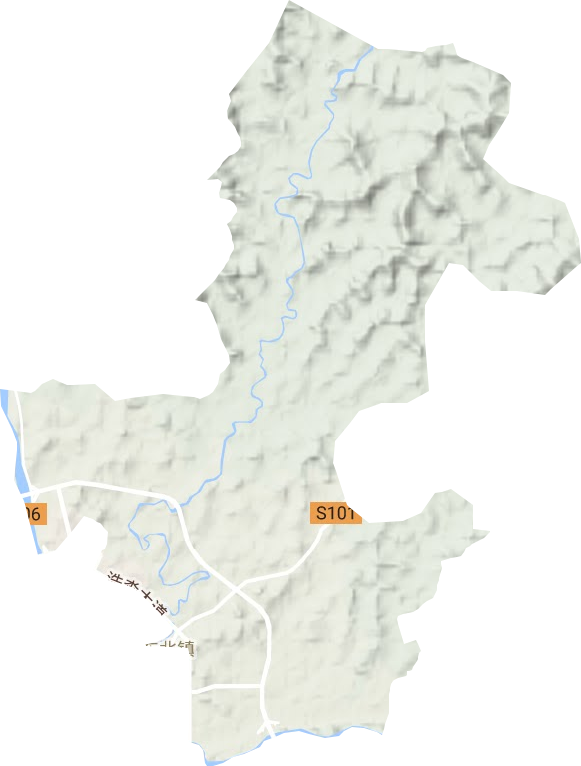 東北鎮地形圖