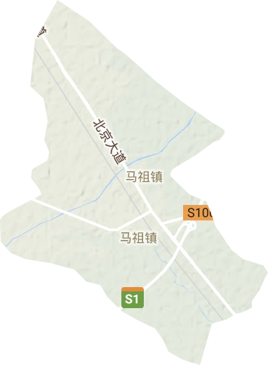 馬祖鎮地形圖