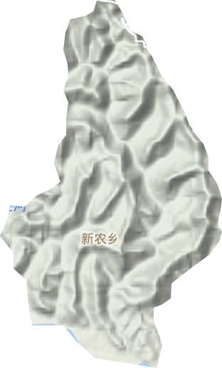 新農鄉地形圖