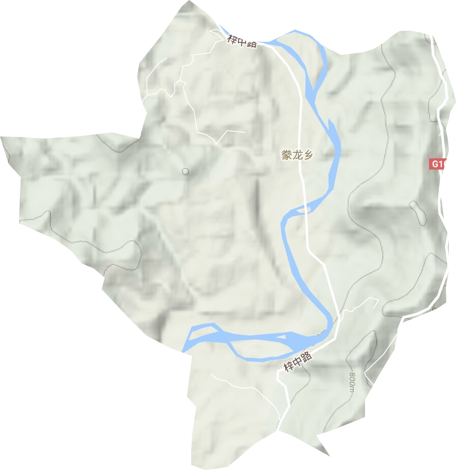 豢龍鄉地形圖