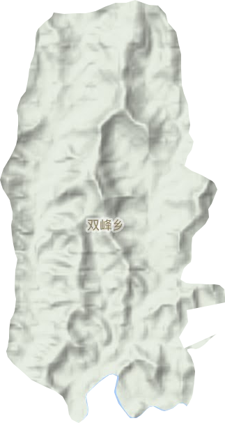 雙峰鄉(xiāng)地形圖