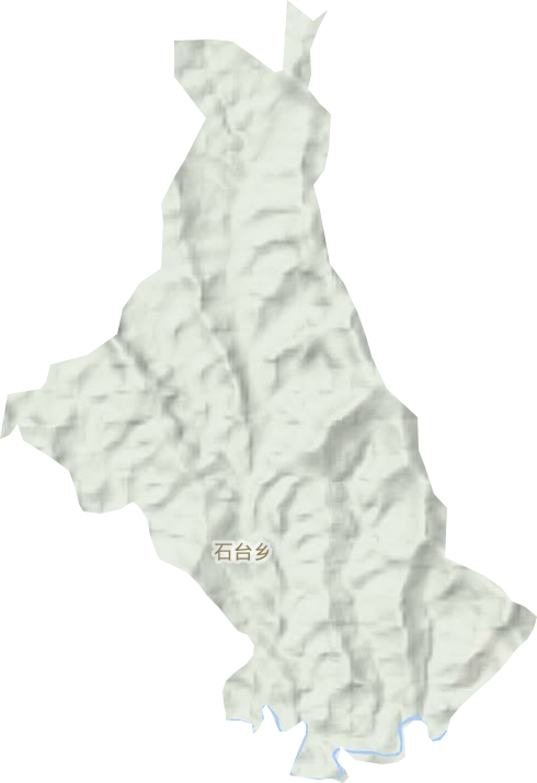 石臺鄉地形圖