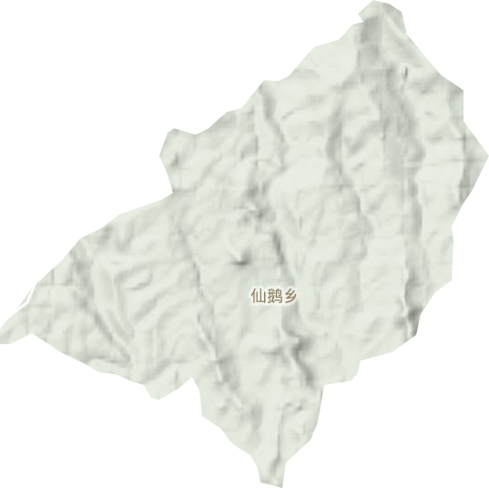 仙鵝鄉地形圖
