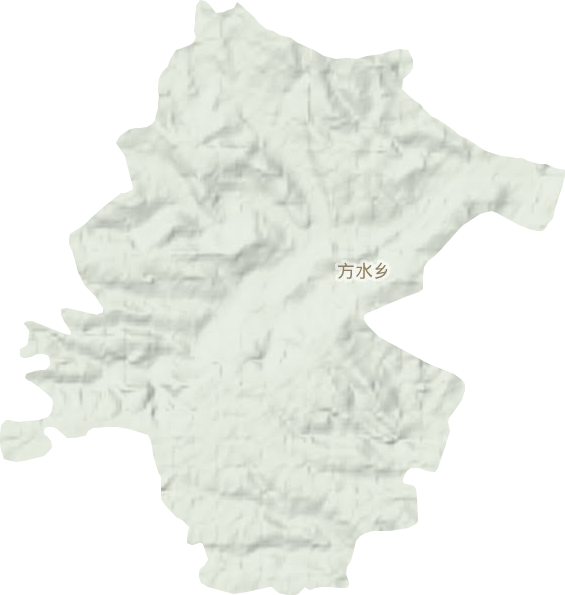 方水鄉地形圖