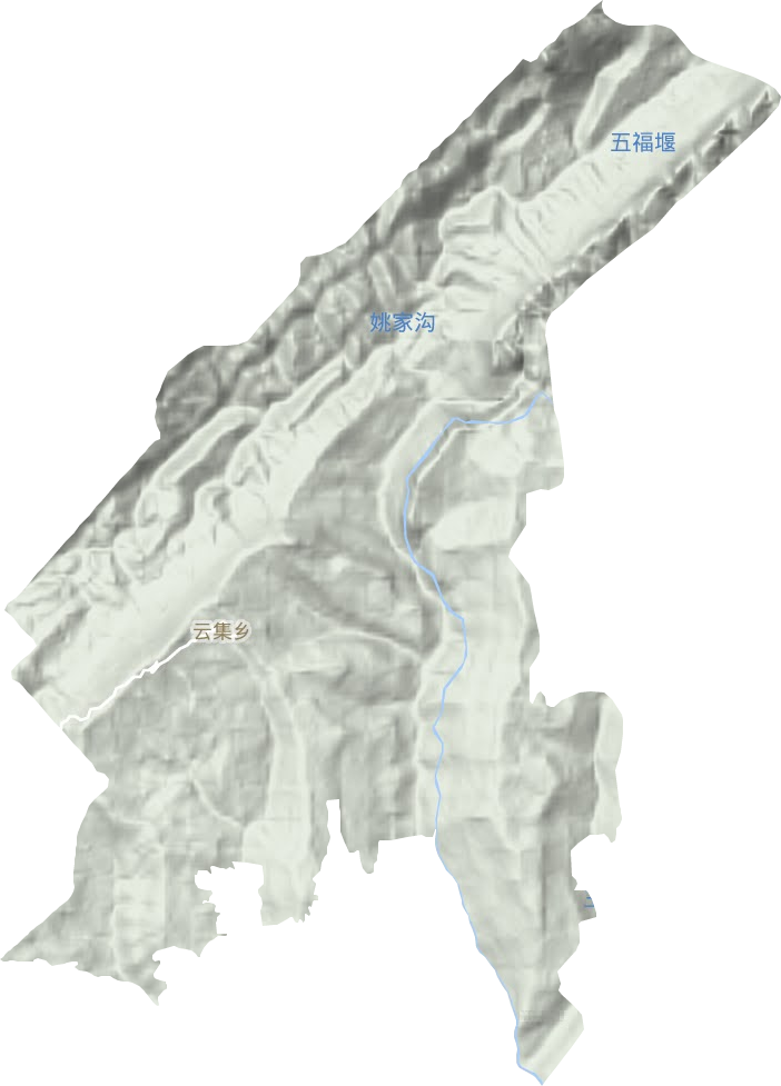云集鄉(xiāng)地形圖