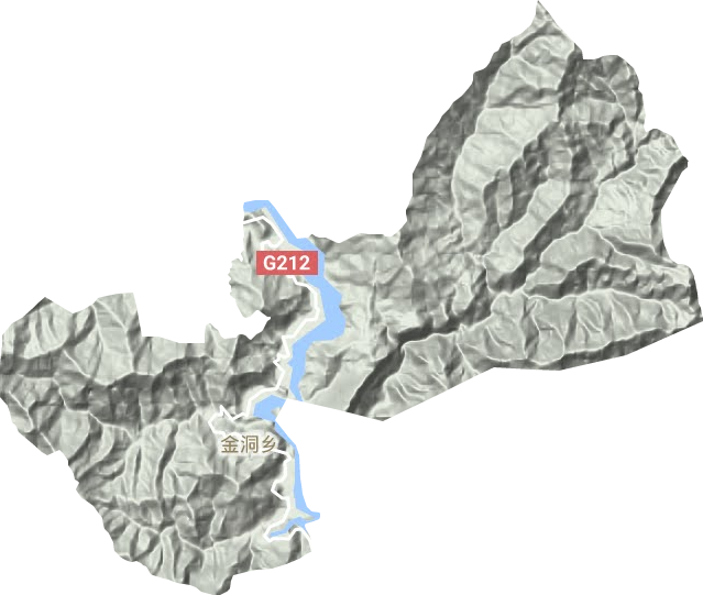 金洞鄉地形圖