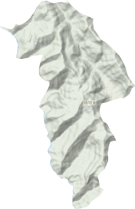 搖鈴鄉地形圖
