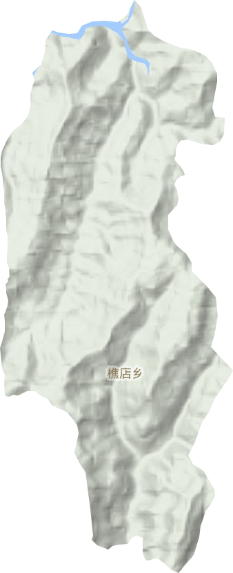 樵店鄉地形圖