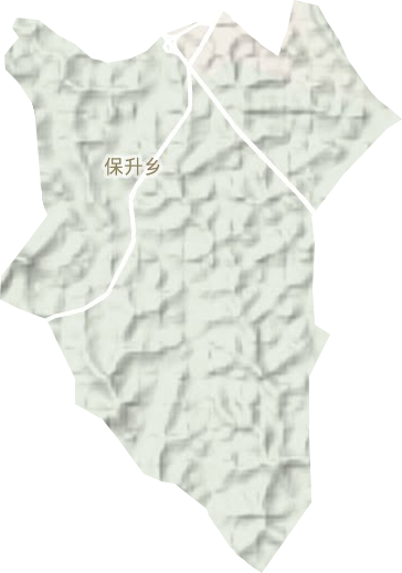 保升鄉(xiāng)地形圖