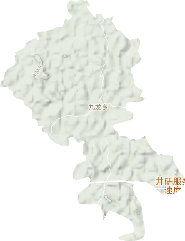九龍鄉地形圖