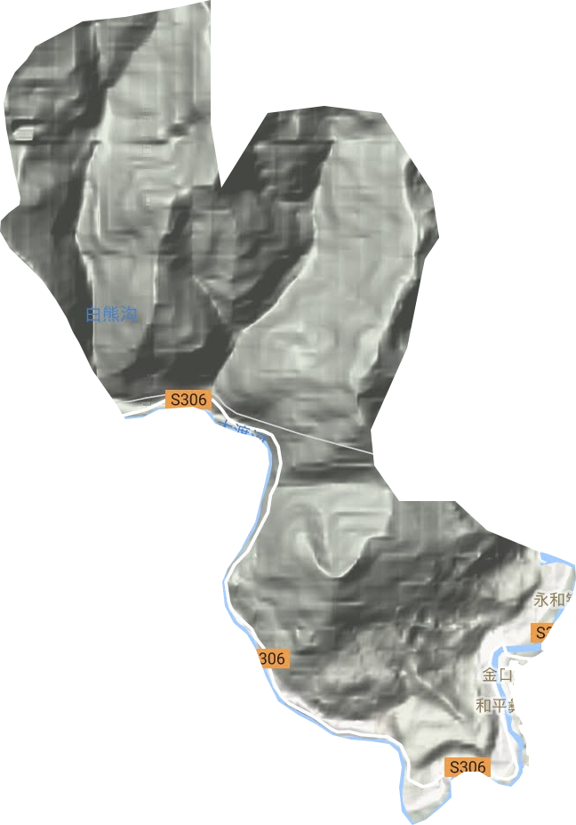 永和鎮地形圖