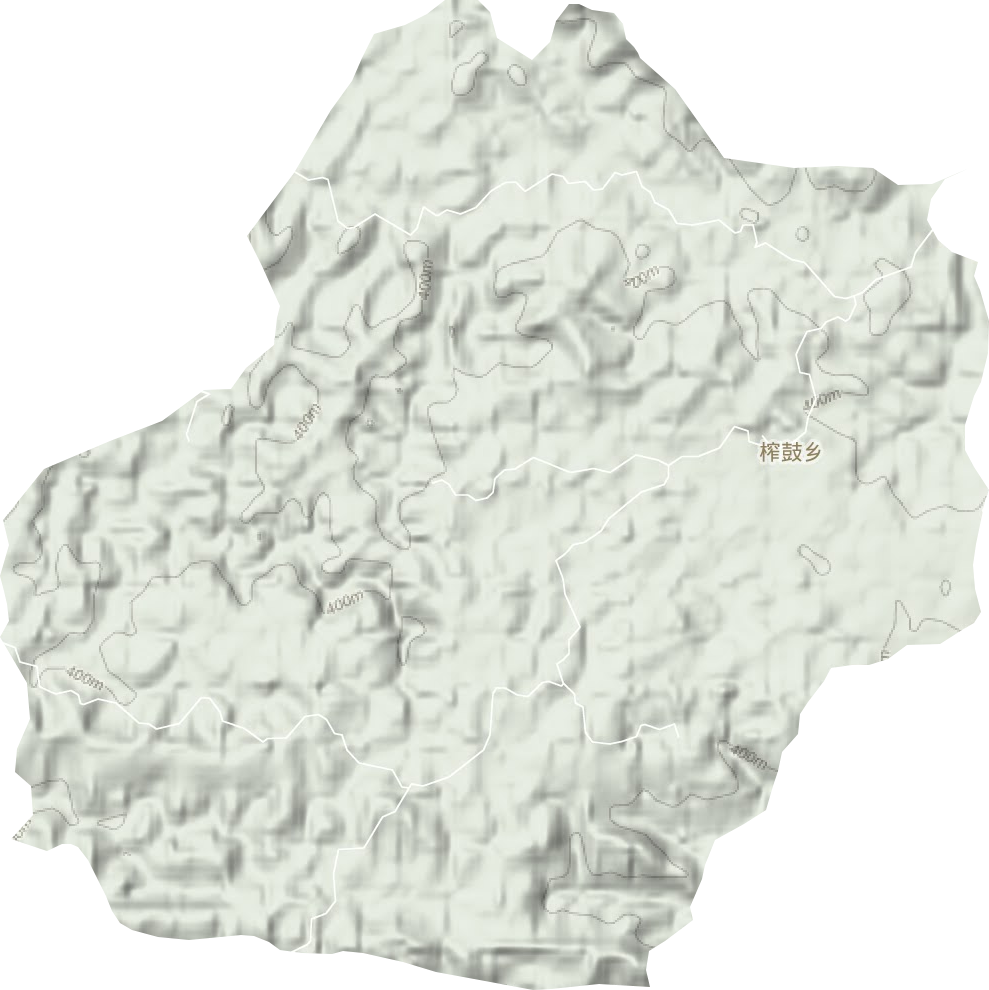榨鼓鄉(xiāng)地形圖