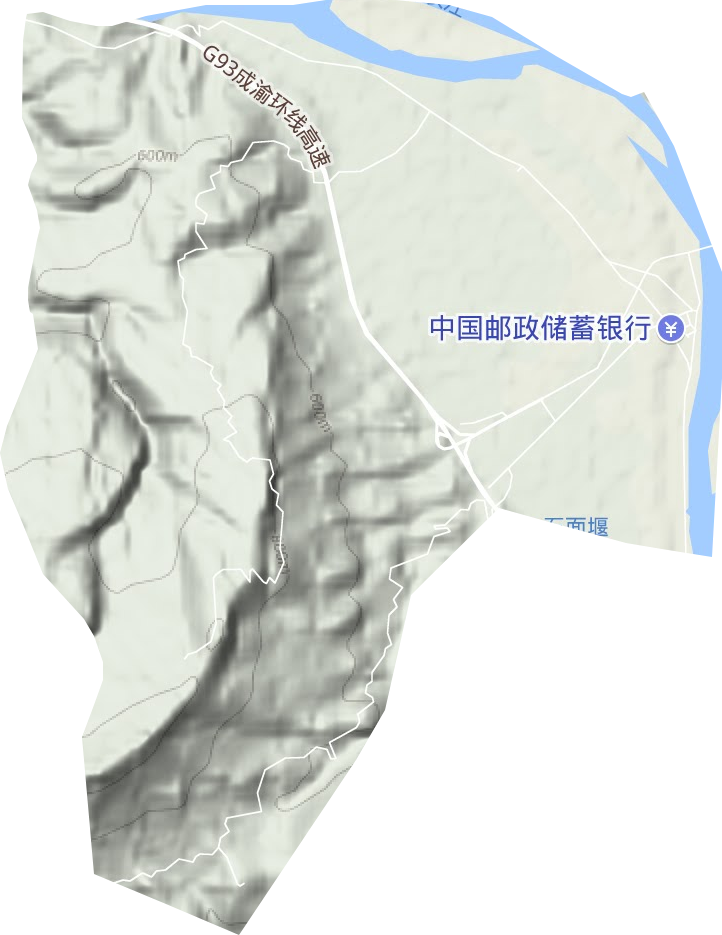 木城鎮地形圖