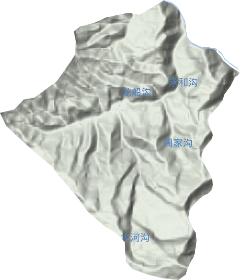 石梁鄉地形圖