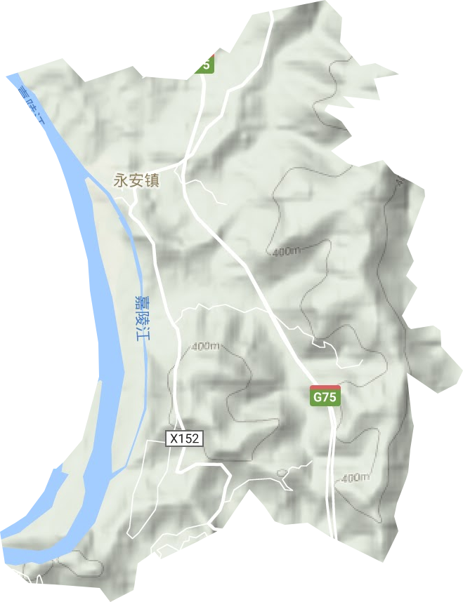 永安鎮地形圖
