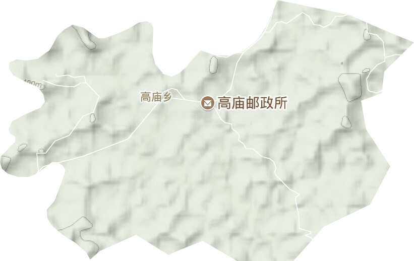 高廟鄉(xiāng)地形圖