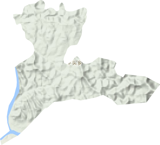 平頭鄉(xiāng)地形圖