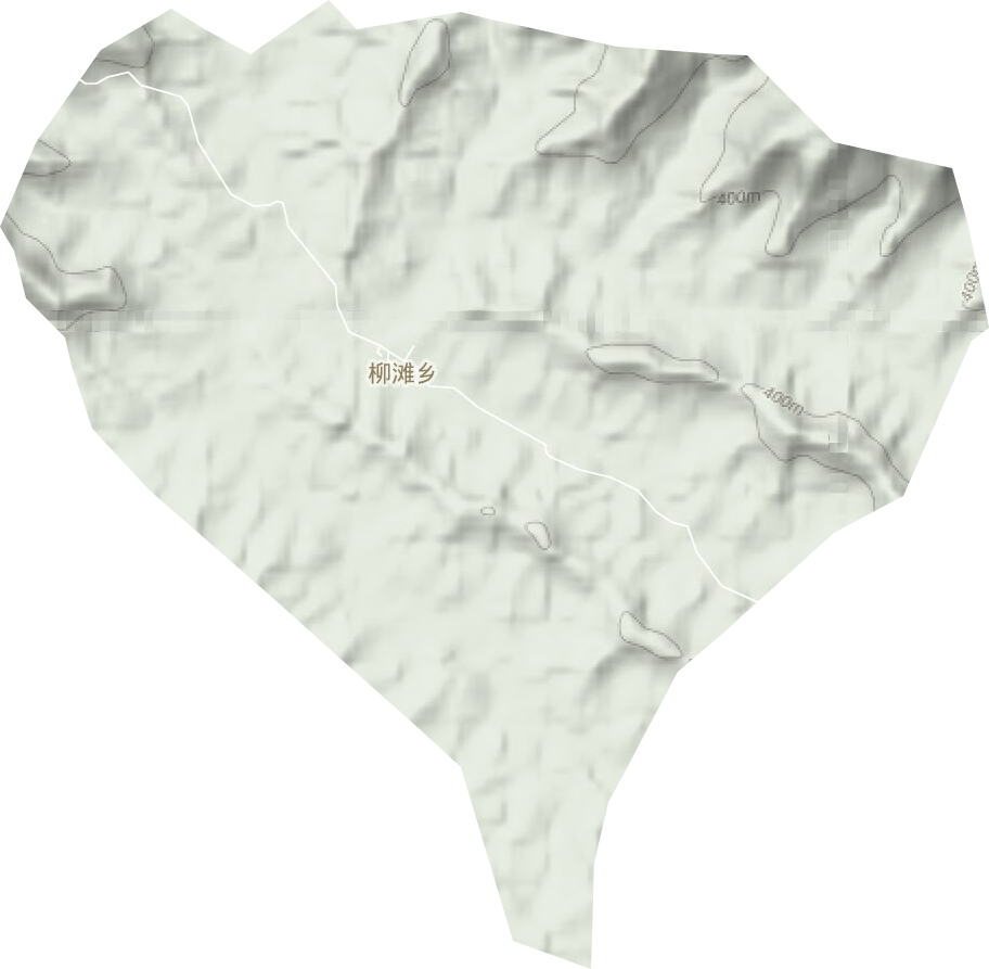 柳灘鄉(xiāng)地形圖
