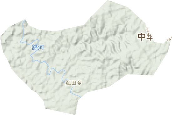 海田鄉地形圖