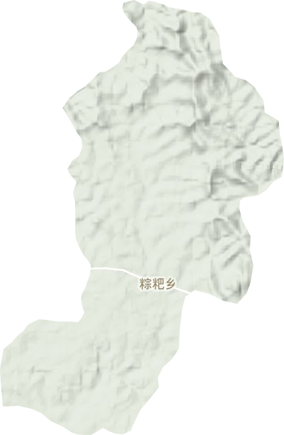 粽粑鄉(xiāng)地形圖