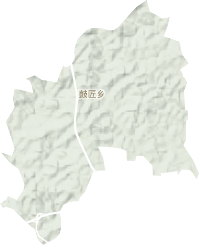 鼓匠鄉地形圖