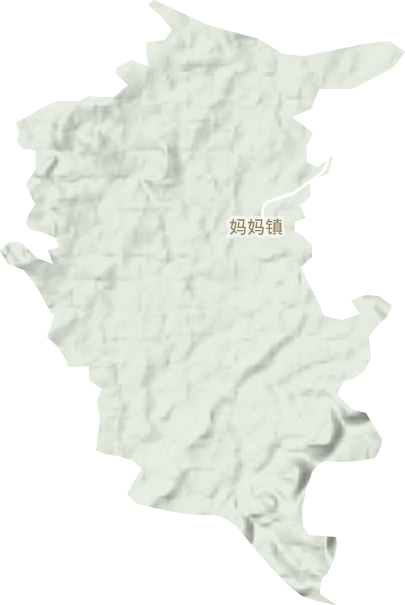 媽媽鎮地形圖