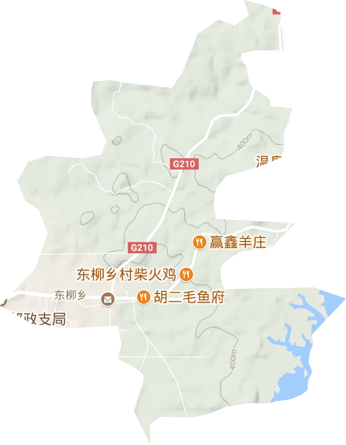 東柳鄉地形圖