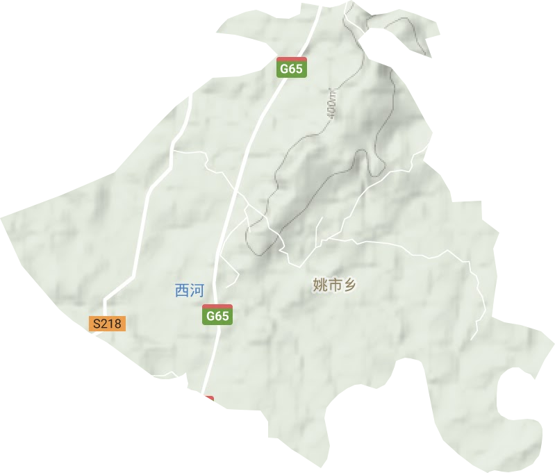姚市鄉地形圖