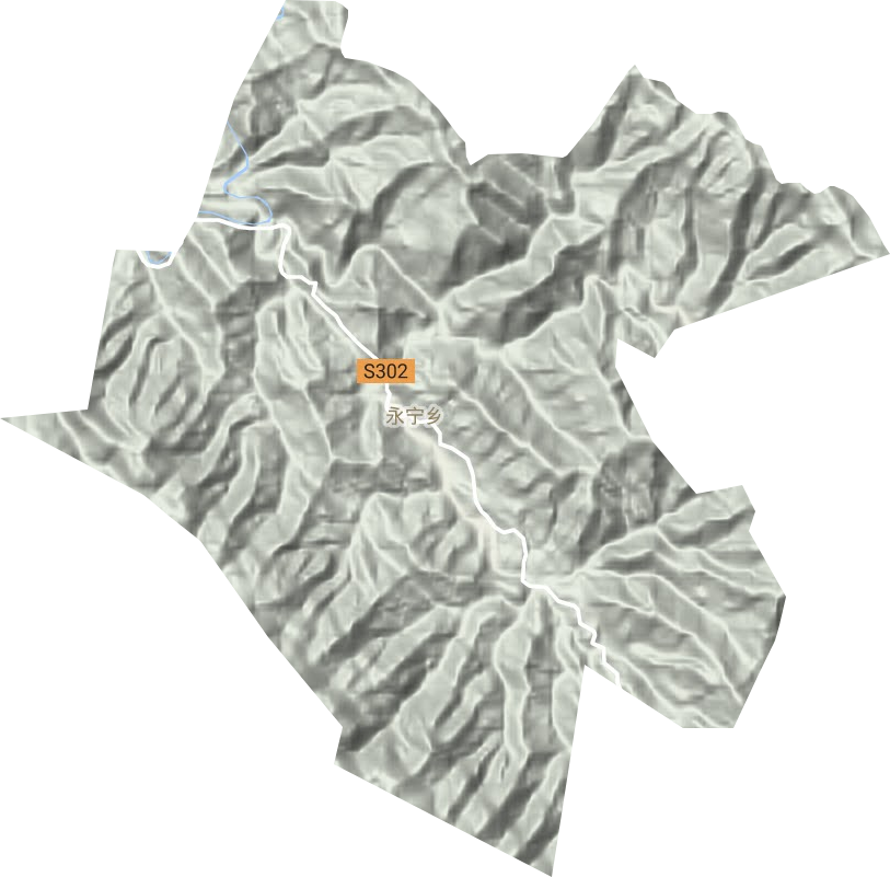 永寧鄉地形圖